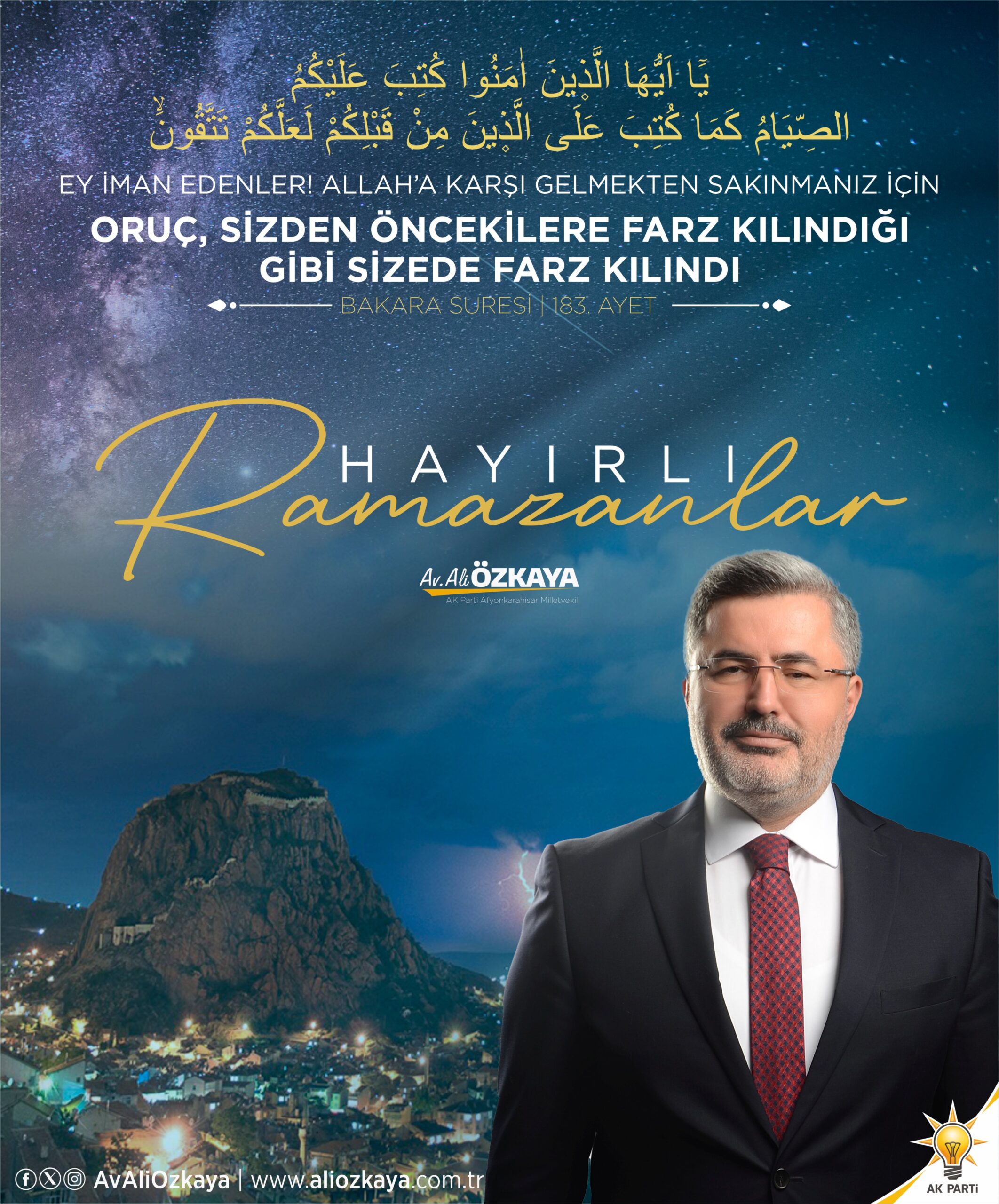Ramazan, Birlik ve Kardeşliğimizi Pekiştiren Rahmet Ayıdır