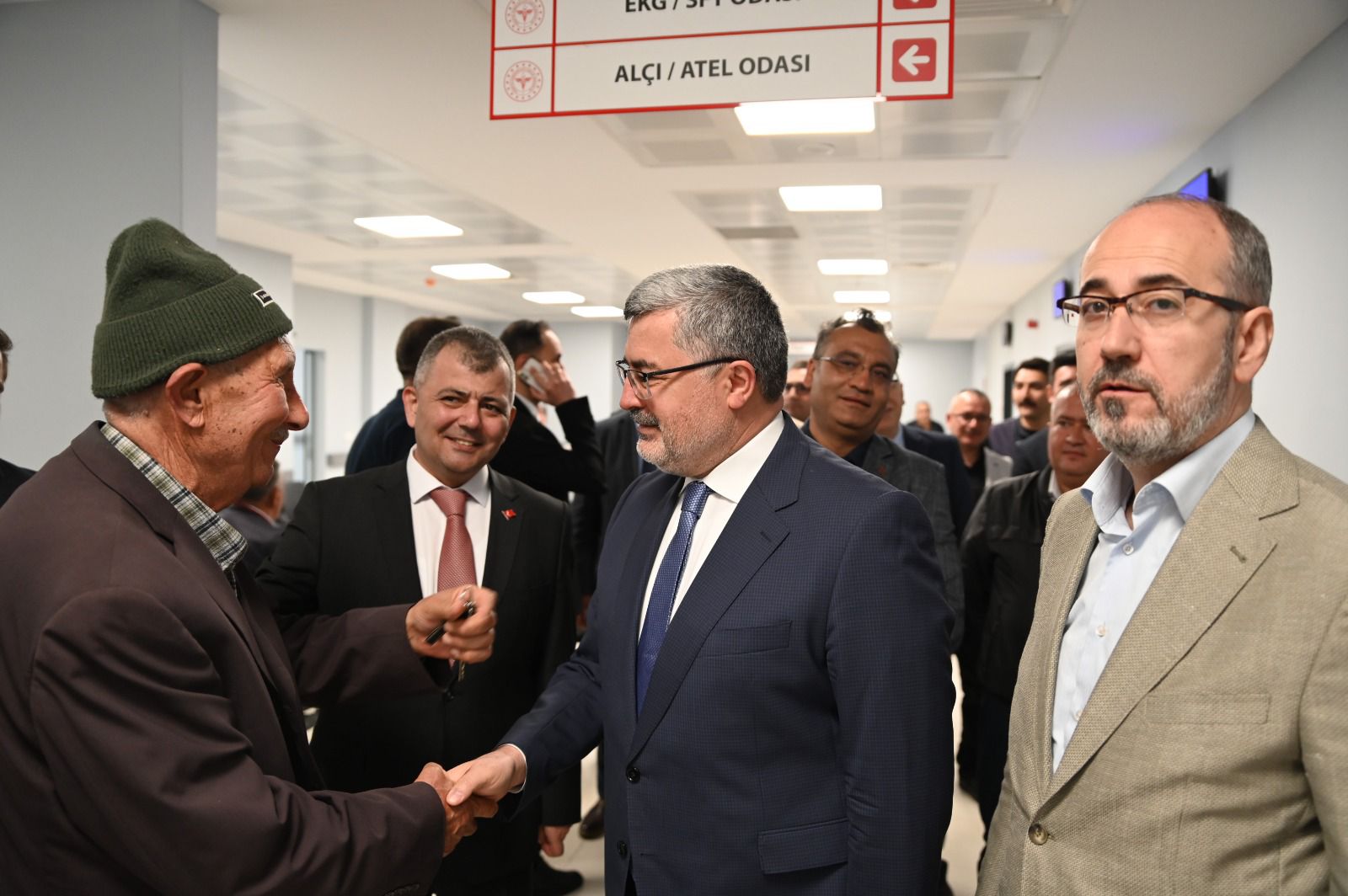 Özkaya Sağlık Yatırımlarını İnceledi